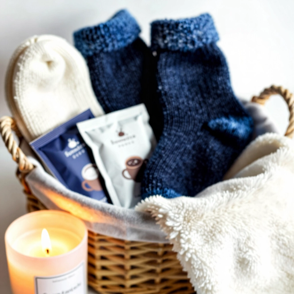 18. Comfort and Cozy Basket