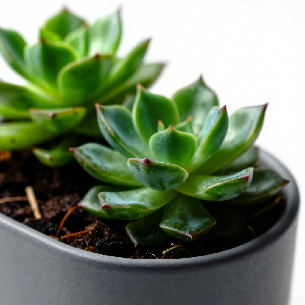 2. Desk Plant in a Cute Pot