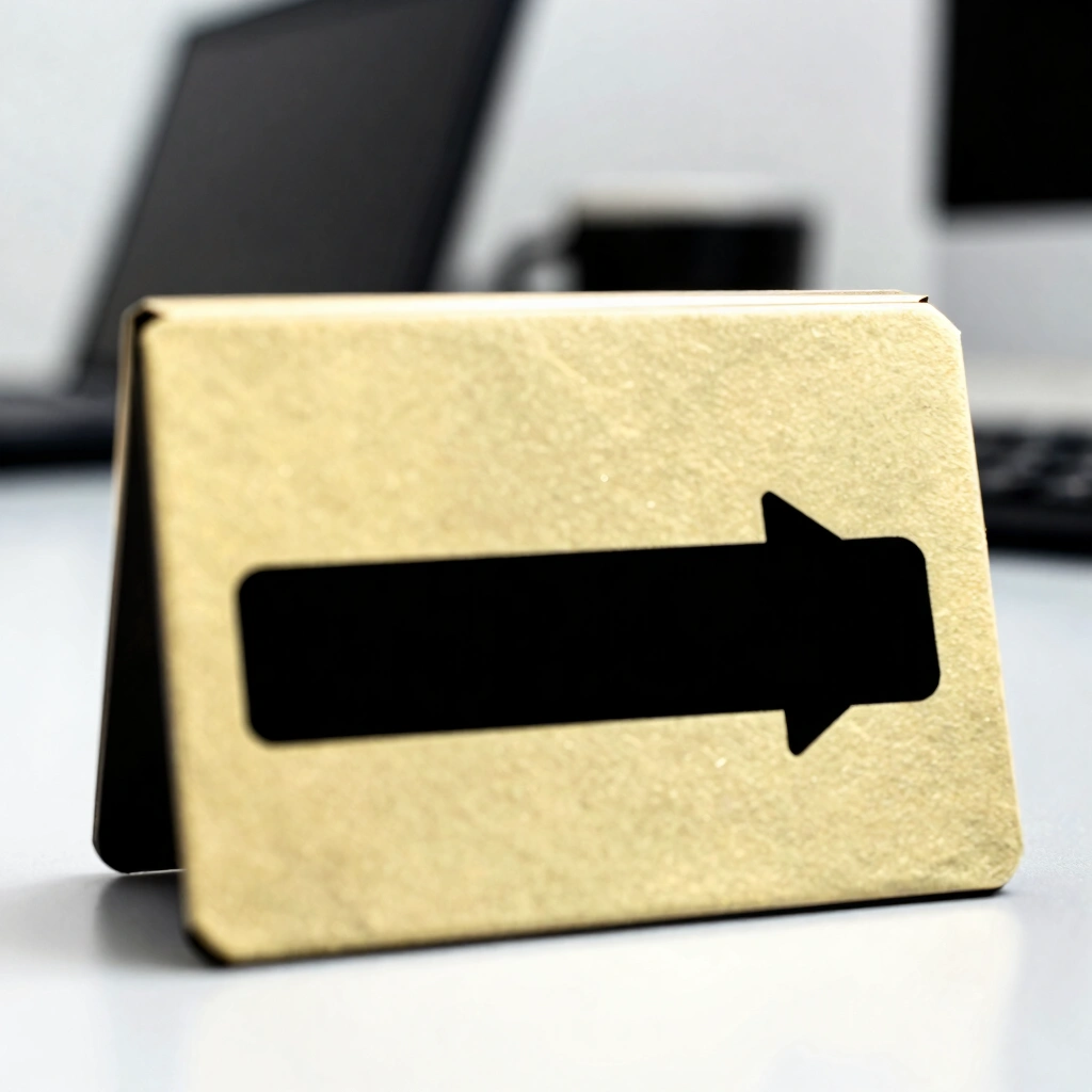 5. Funny Desk Sign or Nameplate