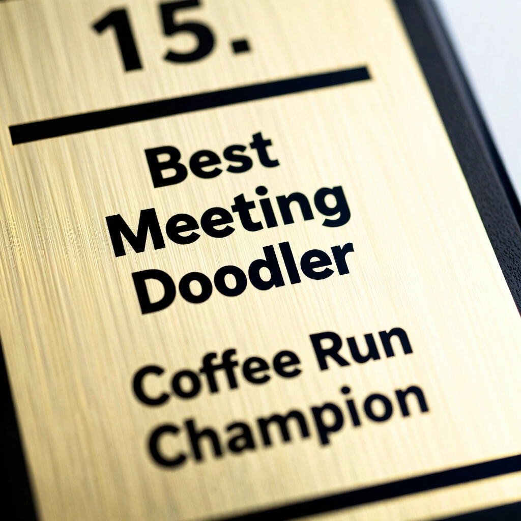 15. Coworker Superlative Award