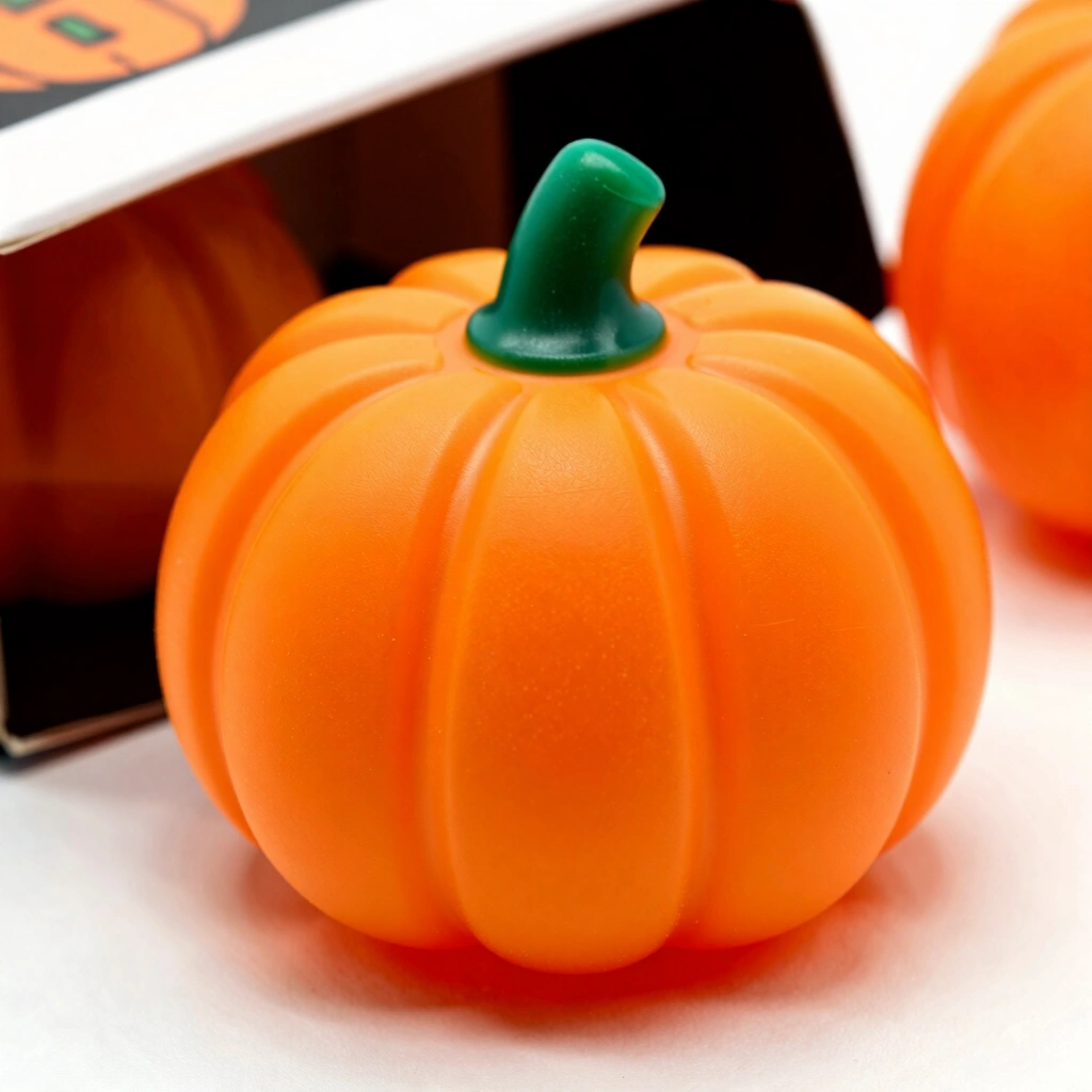 11. Pumpkin-Shaped Stress Ball