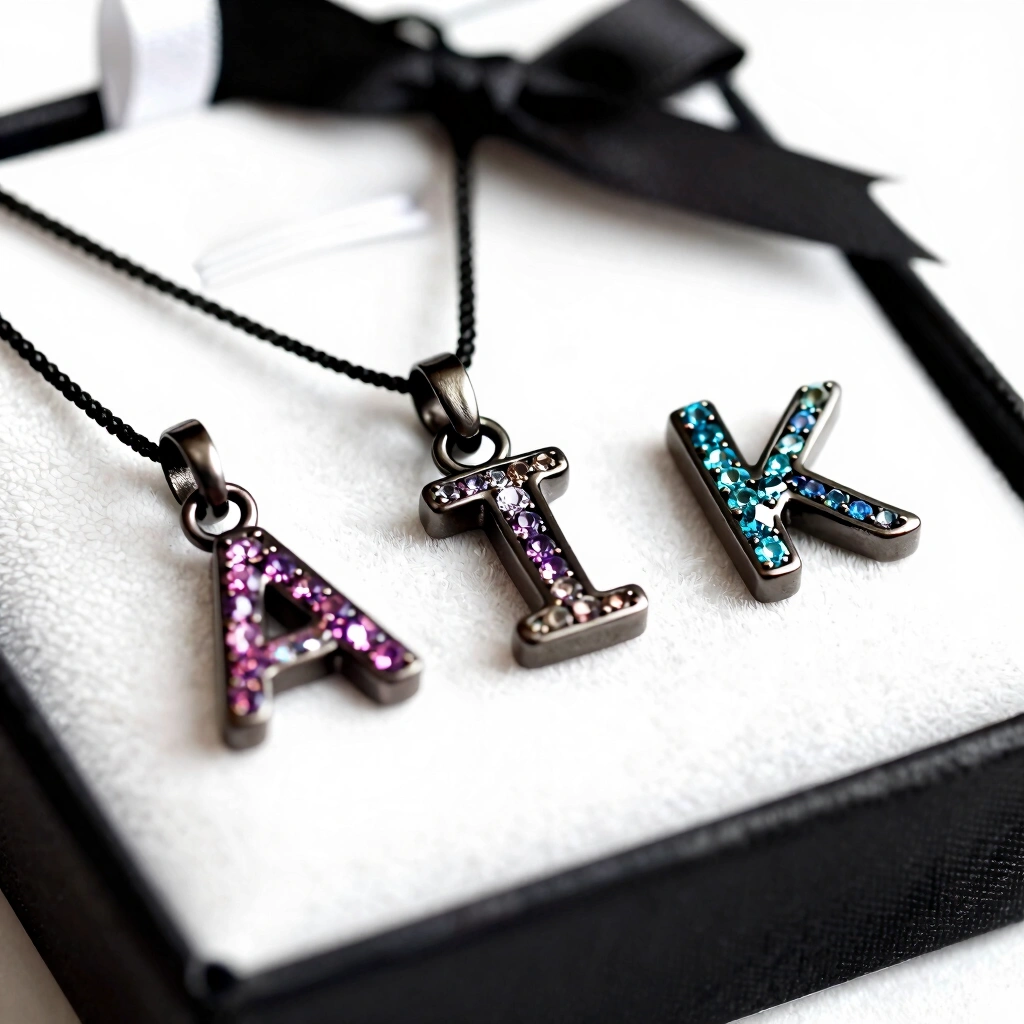 3. Custom Initial Jewelry