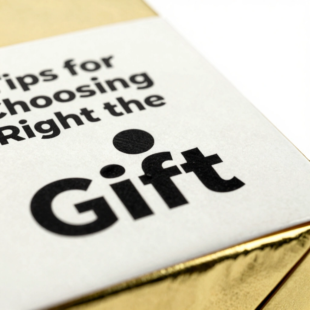 Tips for Choosing the Right Gift