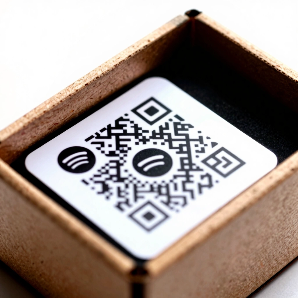 4. DIY Spotify Playlist Puzzle Box