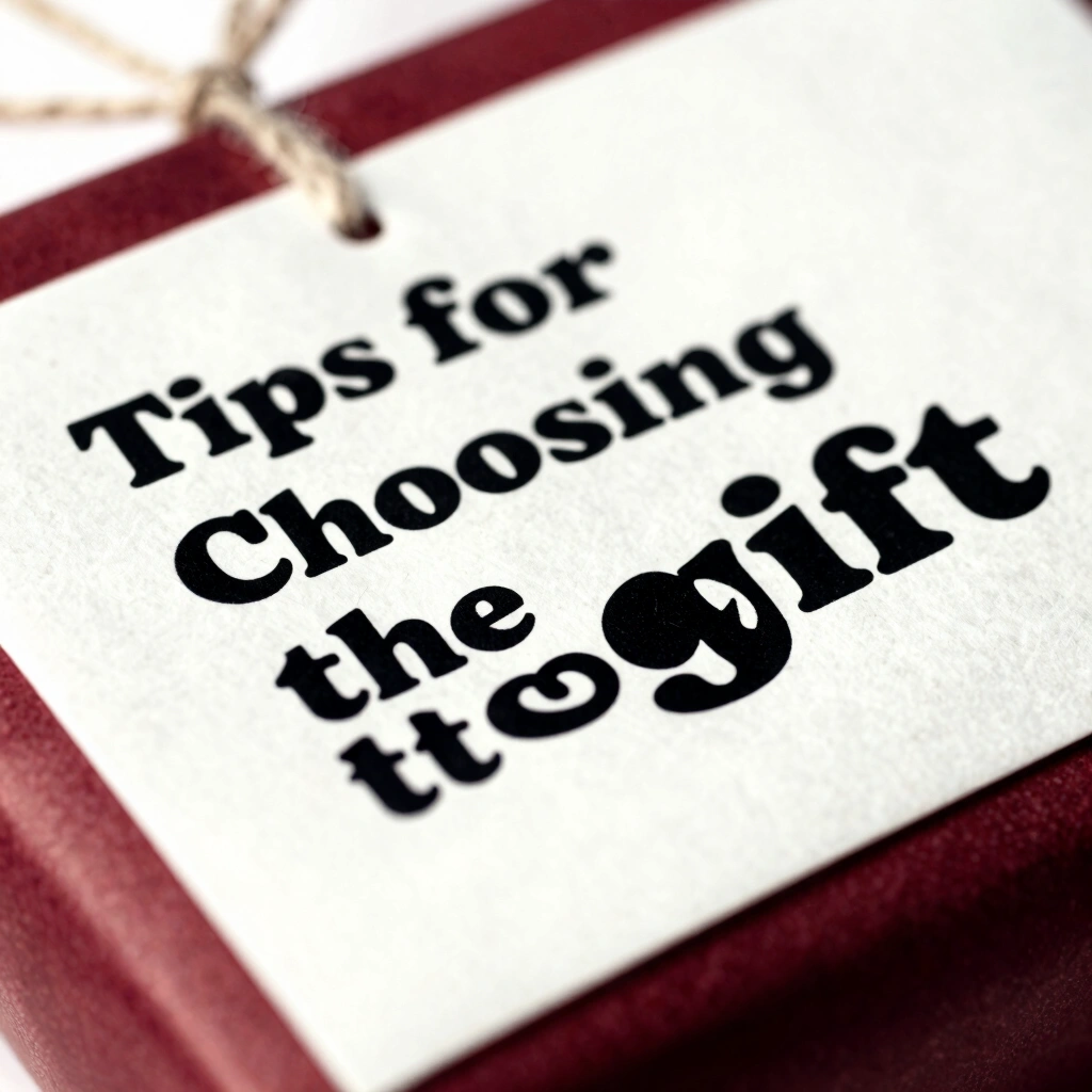 Tips for Choosing the Right Gift