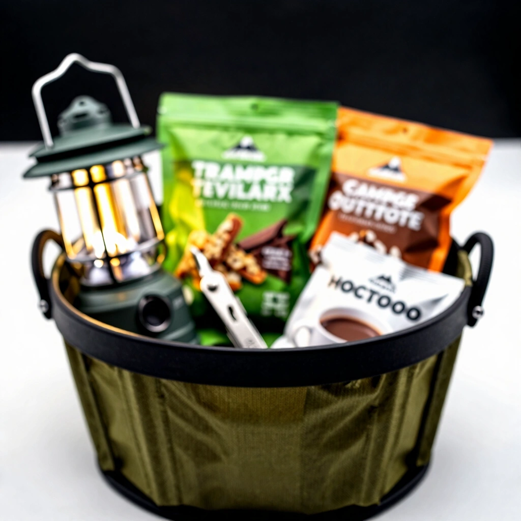 11. The Camping/Outdoorsy Basket