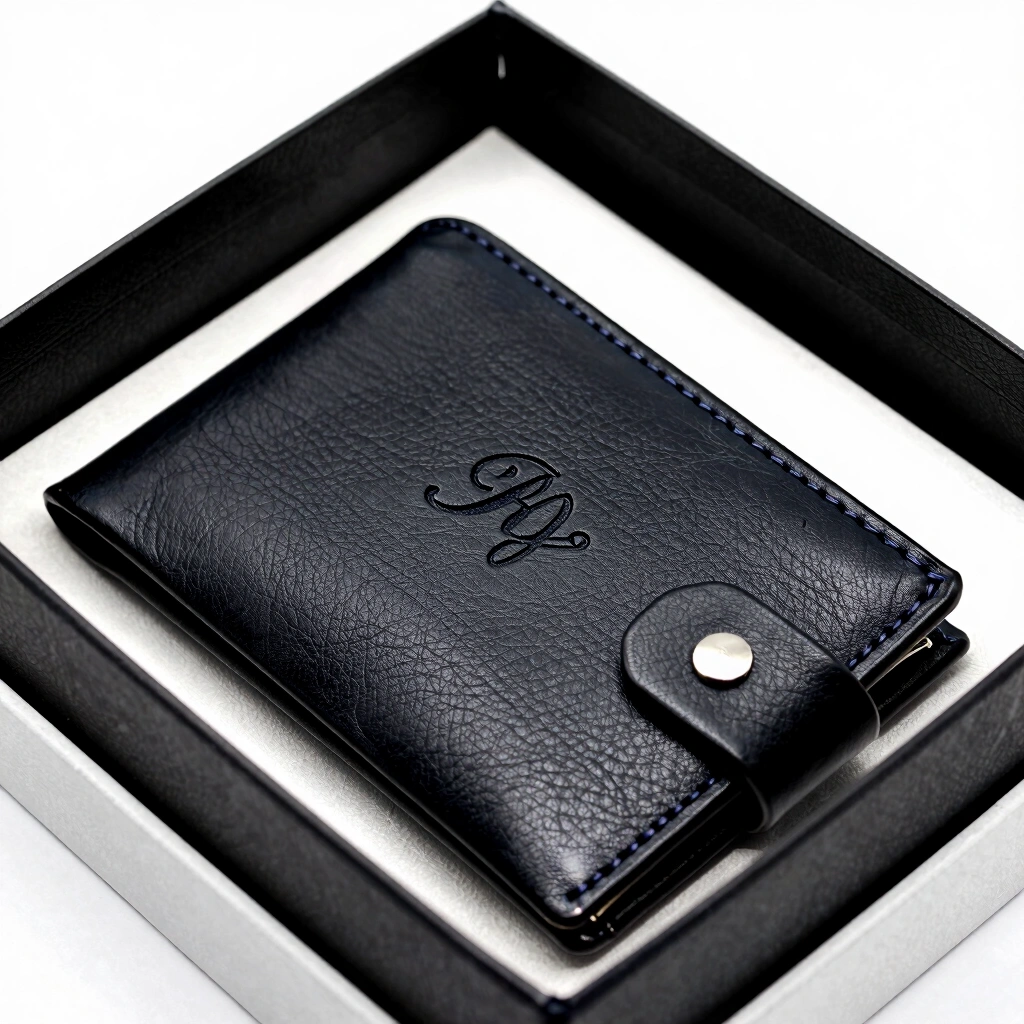 2. Personalized Leather Wallet