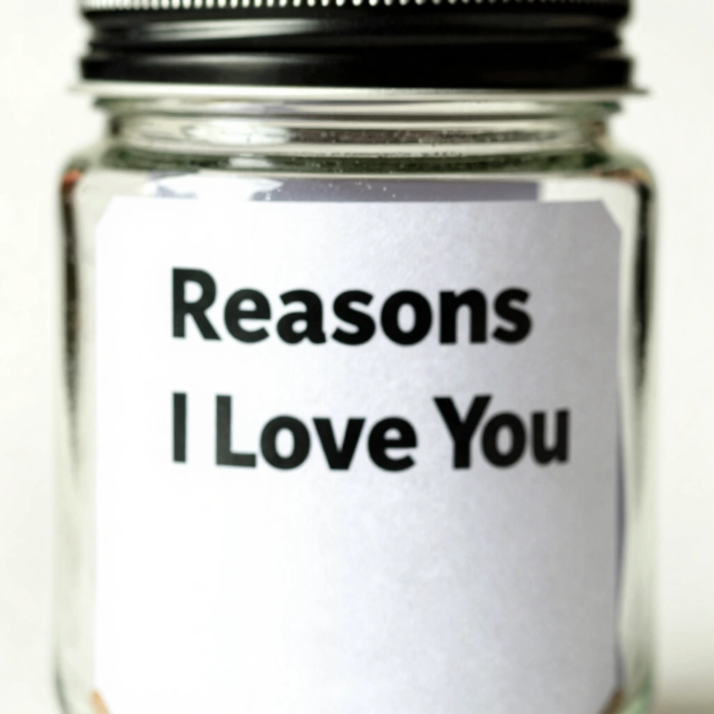 8. "Reasons I Love You" Jar