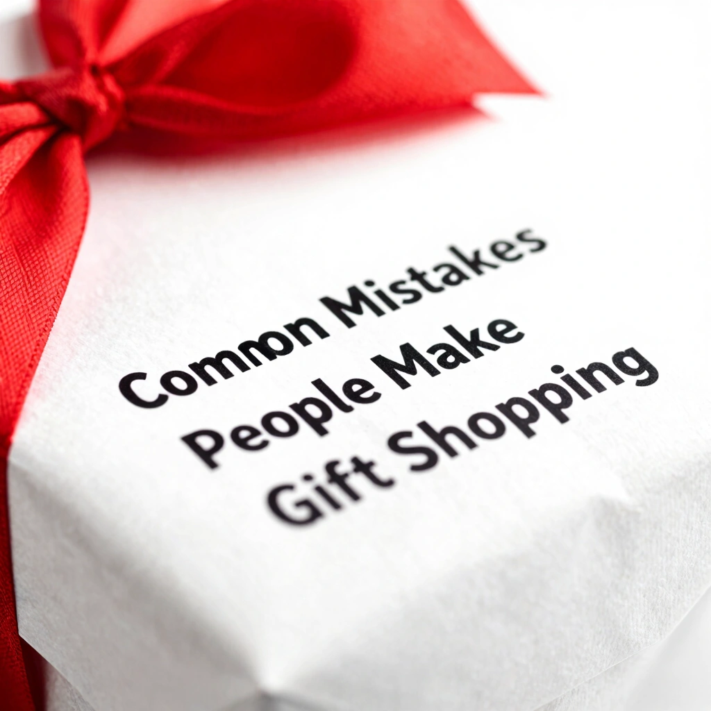 Common Mistakes People Make When Gift Shopping