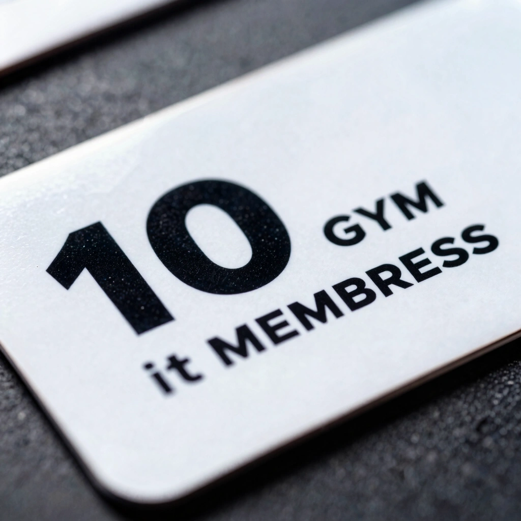 10. Gym Membership Or Class Pass