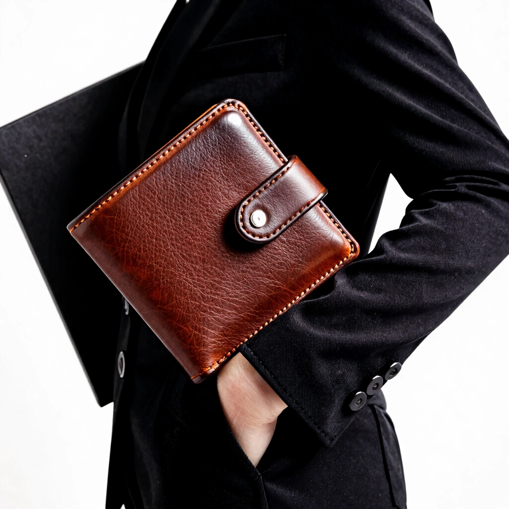 3. A Personalized Leather Wallet
