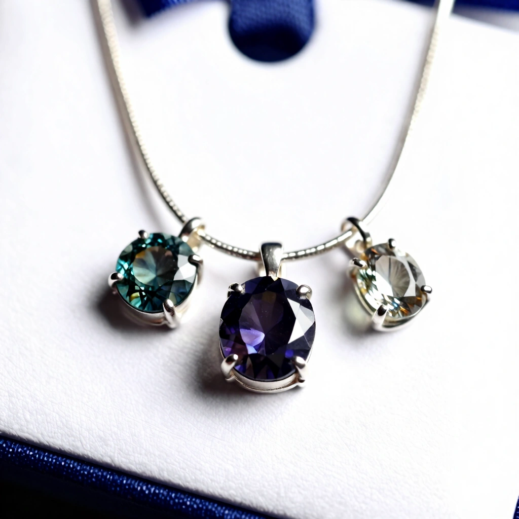 1. Custom Birthstone Necklace