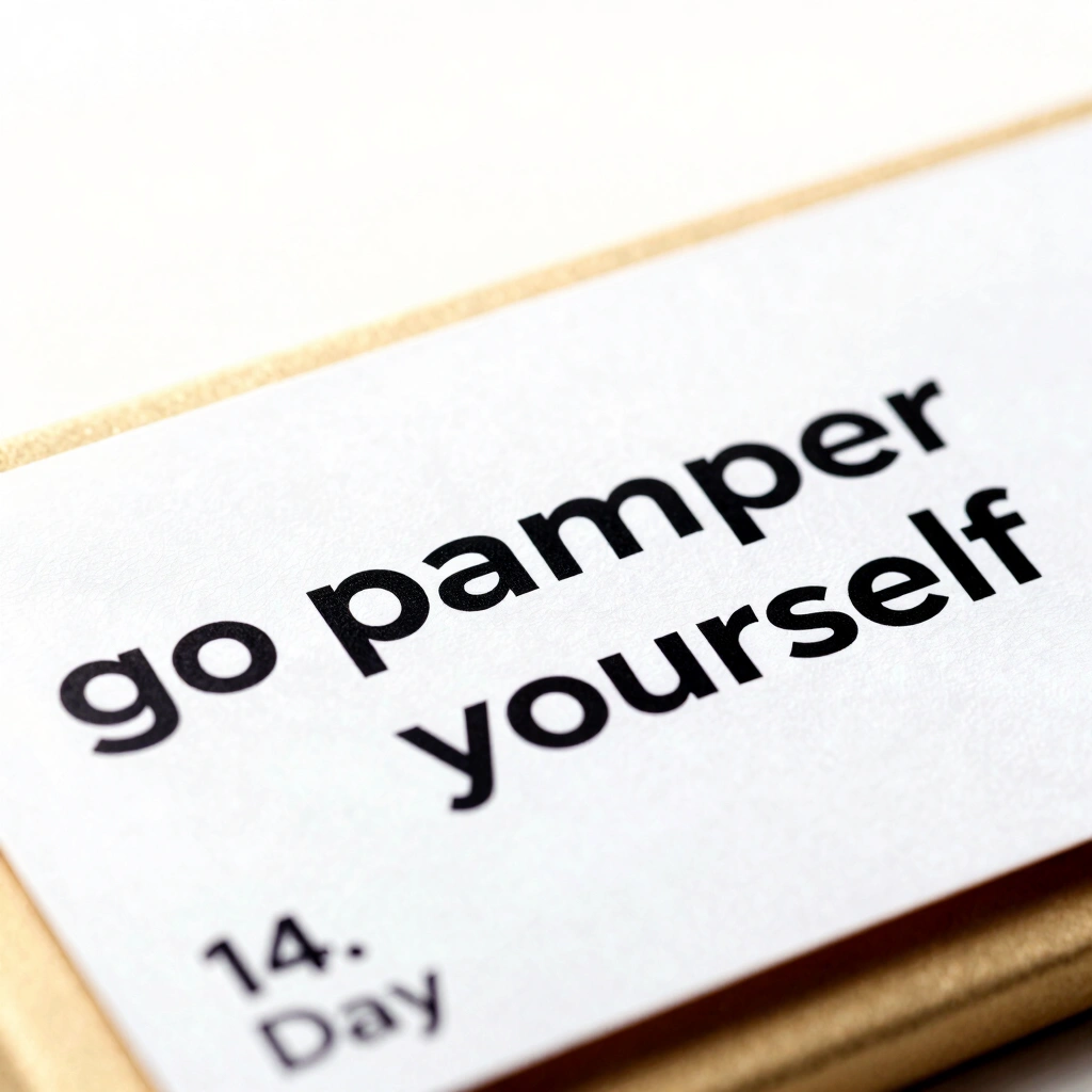 14. A Spa Day Gift Certificate