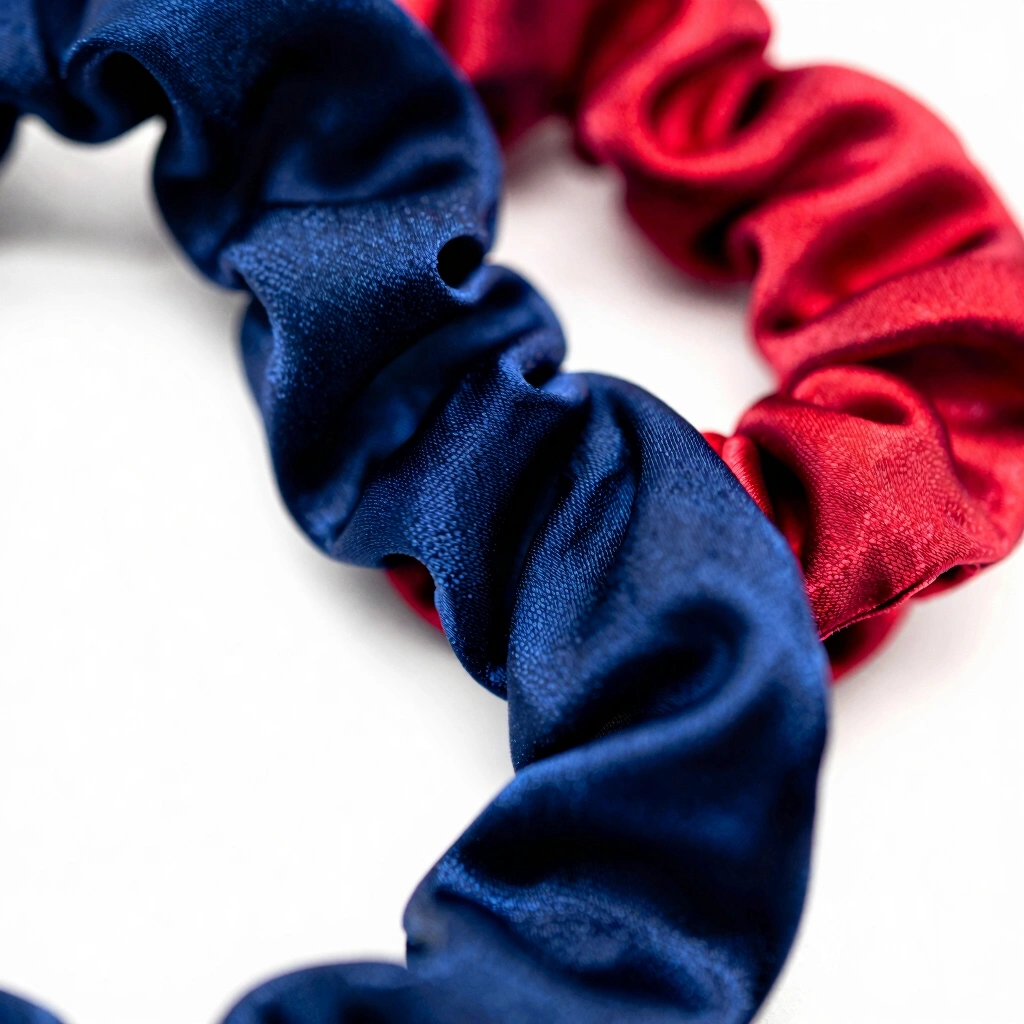 10. Silk Scrunchie Set