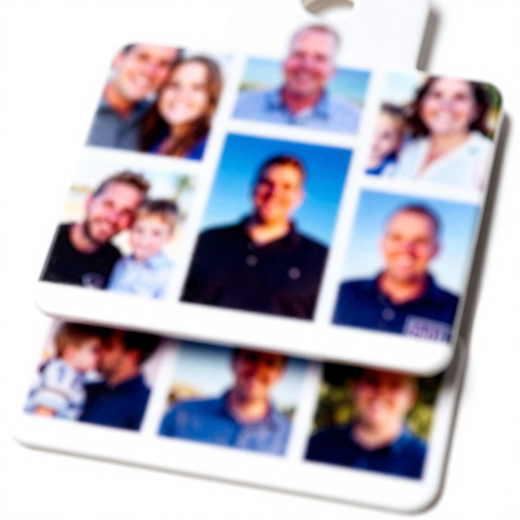 14. Custom Photo Magnet Set