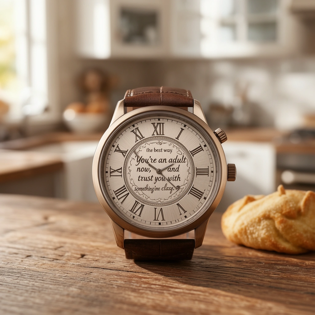 3. Engraved Watch