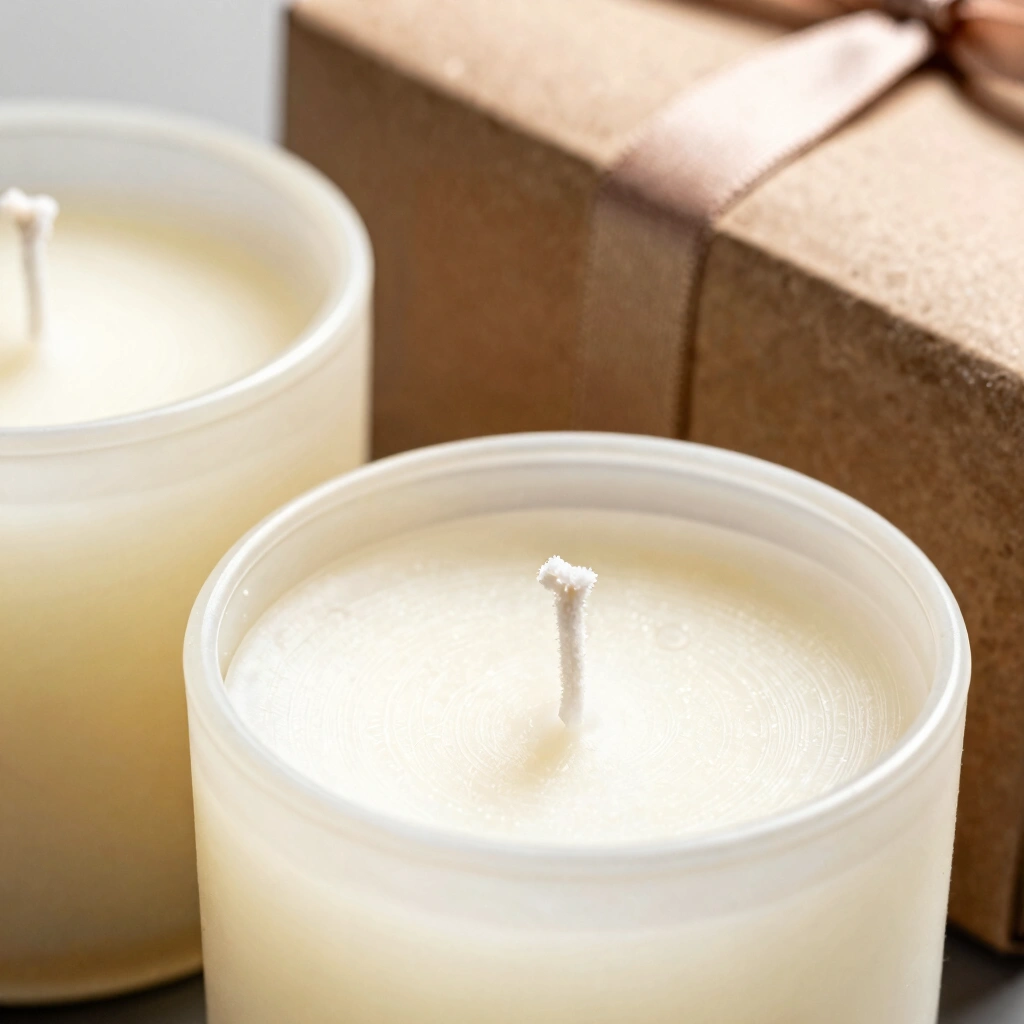 2. Hand-Poured Soy Candles