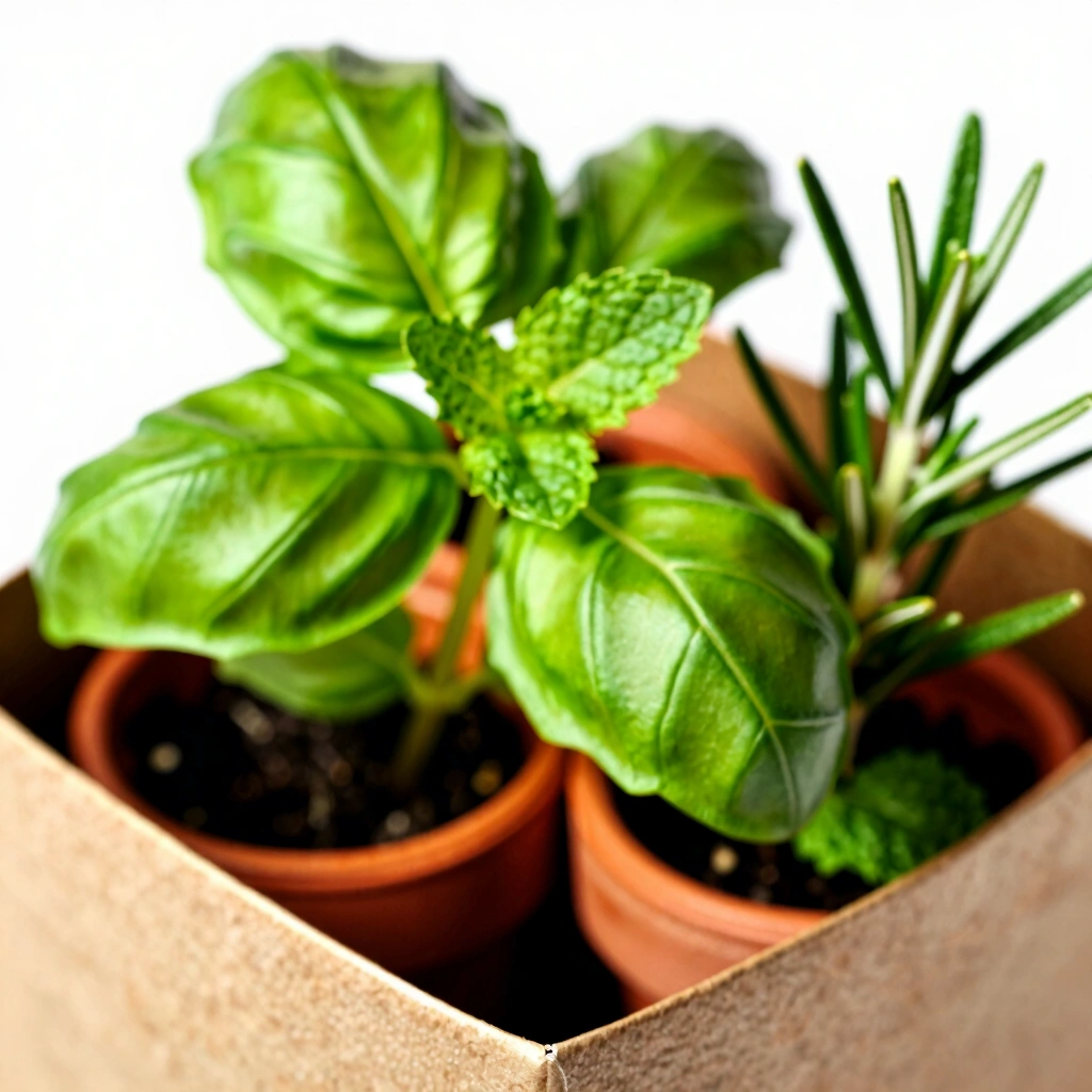 4. Potted Herb Garden