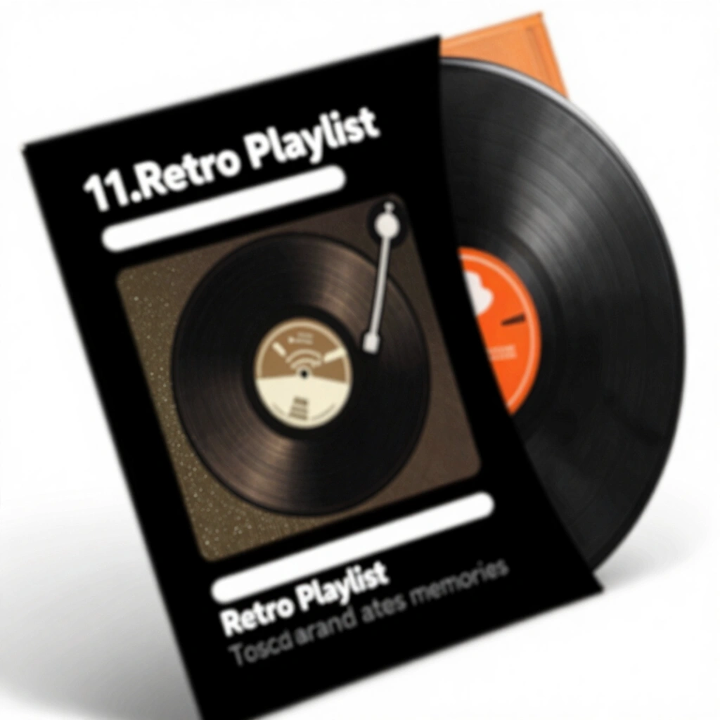 11. Retro Playlist and Custom Album Cover