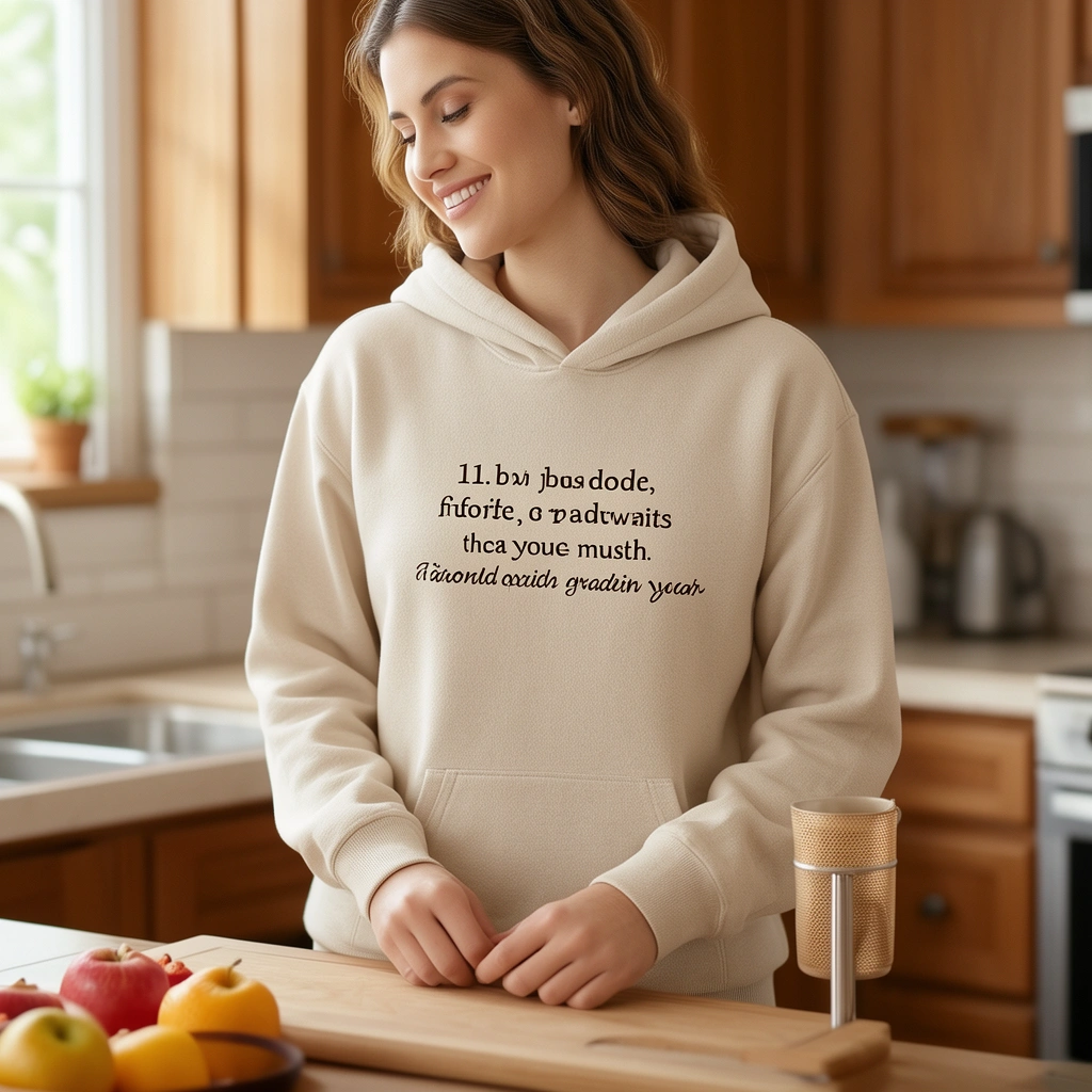 11. Custom Hoodie or T-Shirt